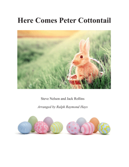 Free Sheet Music Here Comes Peter Cottontail For Woodwind Quintet
