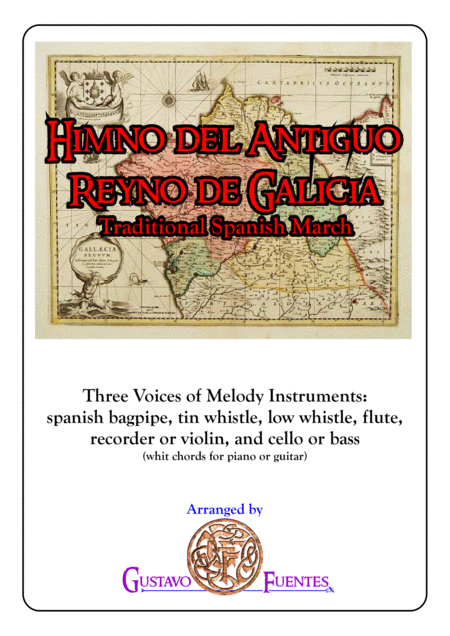 Himno Del Antiguo Reyno De Galicia Celtic Song Sheet Music