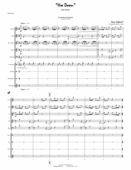 Hoe Down From Rodeo Sheet Music