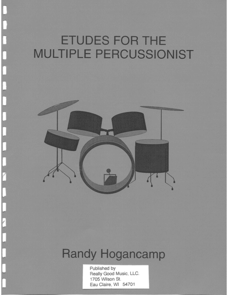 Hogancamp Randy Etudes For The Multiple Percussionist Sheet Music