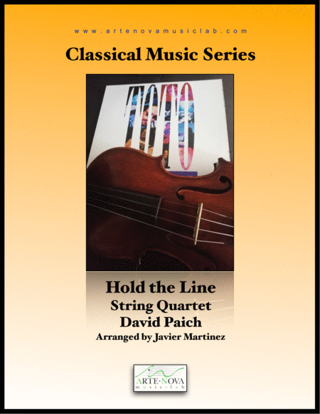 Hold The Line String Quartet Sheet Music