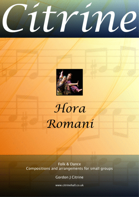 Free Sheet Music Hora Romani