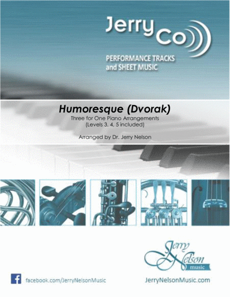 Free Sheet Music Humoresque Dvorak 3 For 1 Piano Standalone Arr S