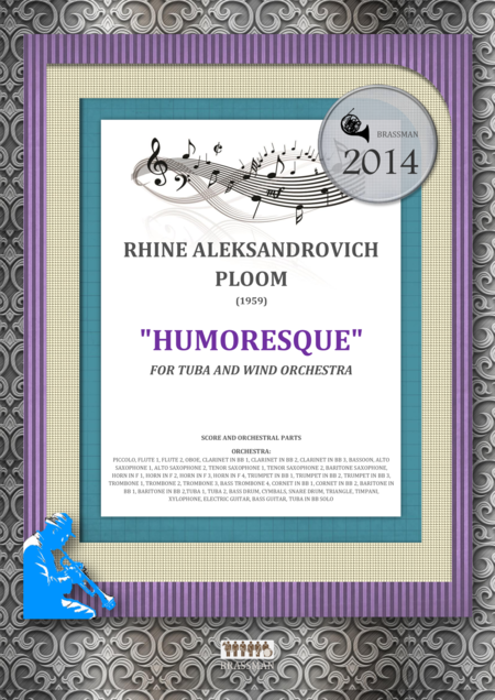 Humoresque For Tuba And Brass Band Sheet Music