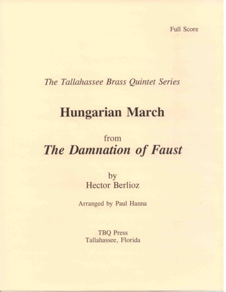 Hungarian March Sheet Music