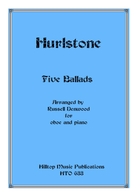 Hurlstone Five Ballads For Oboe And Piano Sheet Music