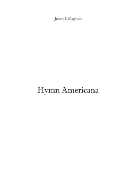 Hymn Americana Score Only Sheet Music