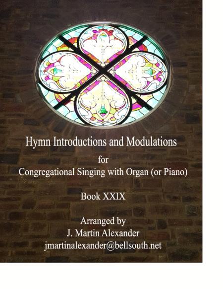 Free Sheet Music Hymn Introductions And Modulations Book Xxix