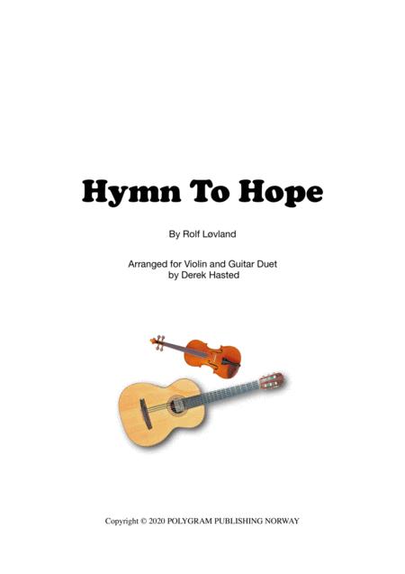 Hymn To Hope Violin And Guitar Duet Sheet Music