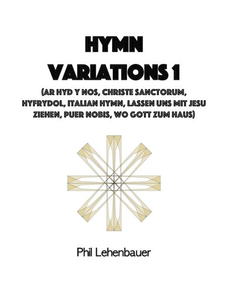 Free Sheet Music Hymn Variations 1 By Phil Lehenbauer