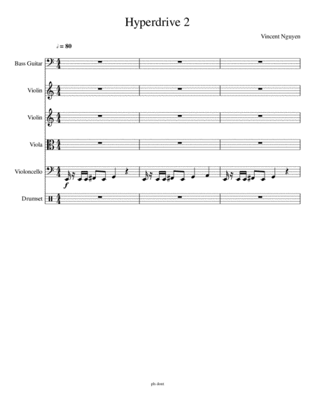 Free Sheet Music Hyperdrive 2