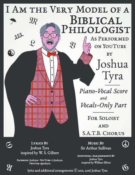 Free Sheet Music I Am The Very Model Of A Biblical Philologist
