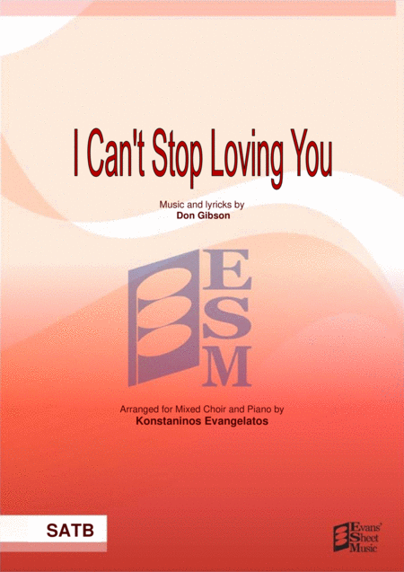 I Cant Stop Loving You Satb Piano Sheet Music