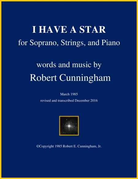 I Have A Star Sheet Music