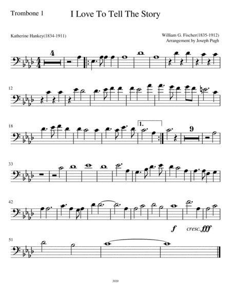 Free Sheet Music I Love To Tell The Story Orchestra