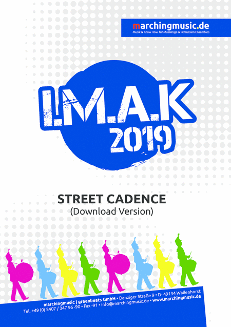 I M A K Cadence 2019 Street Beat Sheet Music