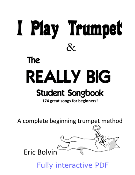 I Play Trumpet The Really Big Student Songbook Sheet Music