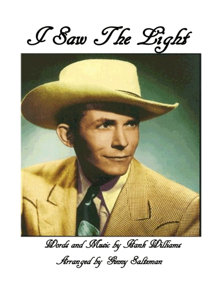 I Saw The Light By Hank Williams Sheet Music