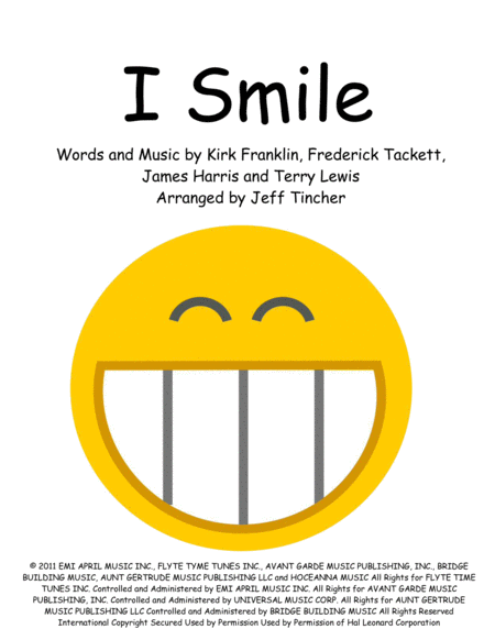 I Smile Sheet Music