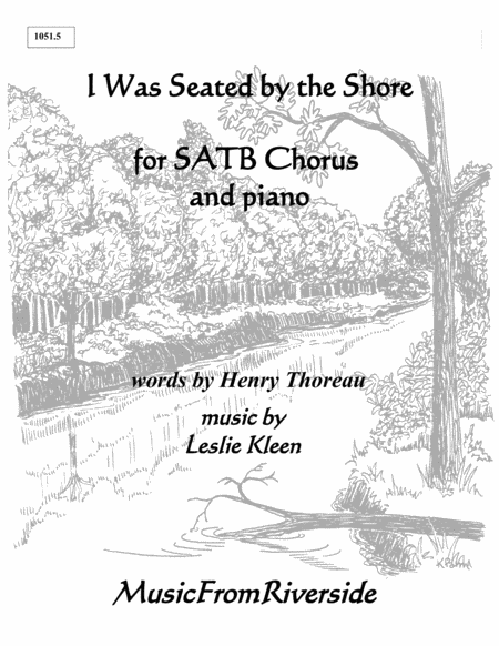 Free Sheet Music I Was Seated For Satb Chorus And Piano