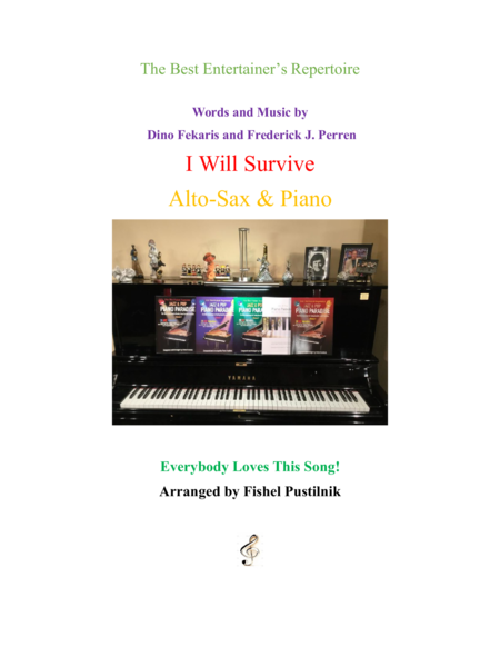 I Will Survive For Alto Sax And Piano Sheet Music