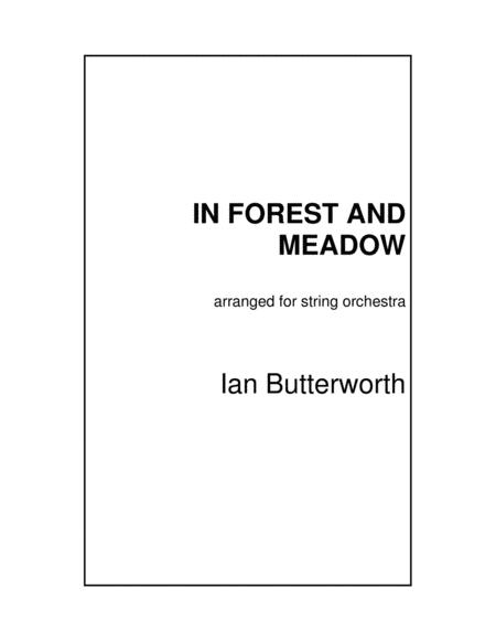 Ian Butterworth In Forest And Meadow For String Orchestra Sheet Music