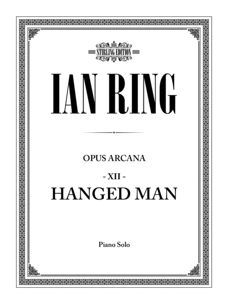 Ian Ring Opus Arcana 12 Hanged Man Sheet Music