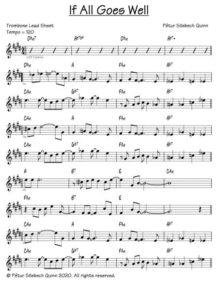 Free Sheet Music If All Goes Well