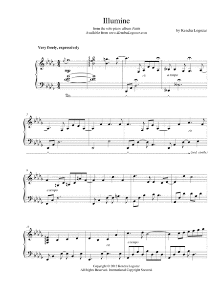 Illumine Sheet Music