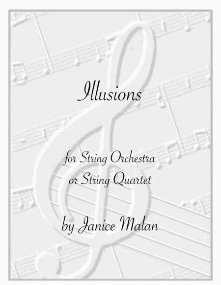 Free Sheet Music Illusions For String Orchestra