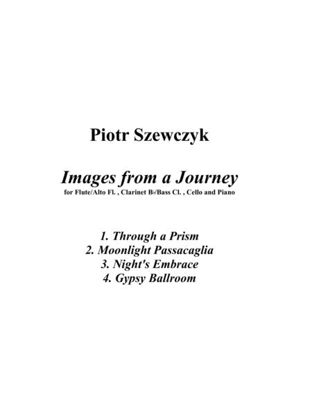 Images From A Journey For Flute Clarinet Cello And Piano Sheet Music