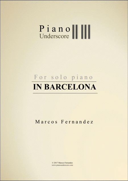 Free Sheet Music In Barcelona