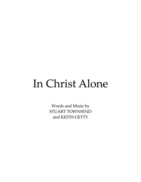 Free Sheet Music In Christ Alone Violin And Cello