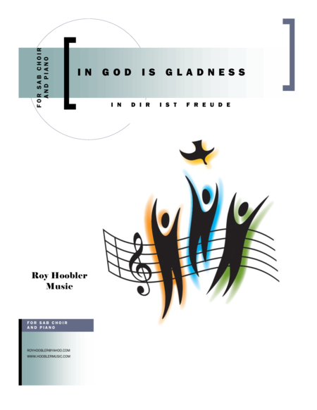 Free Sheet Music In God Is Gladness