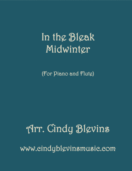 In The Bleak Midwinter Arranged For Piano And Flute Sheet Music