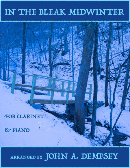 In The Bleak Midwinter Clarinet And Piano Sheet Music