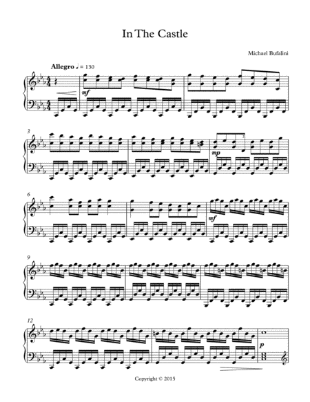 In The Castle Sheet Music