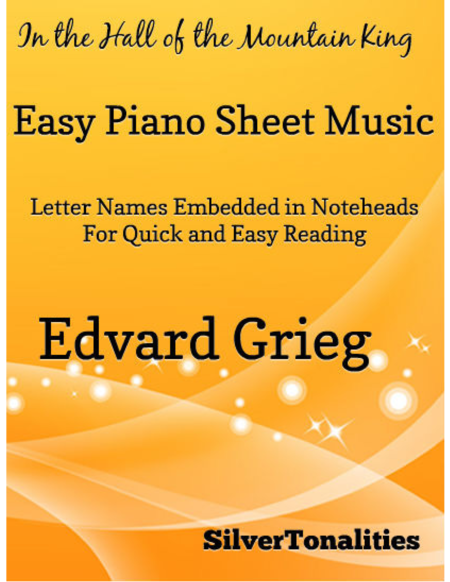 Free Sheet Music In The Hall Of The Mountain King Easy Piano Sheet Music