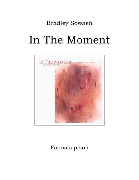 Free Sheet Music In The Moment Book