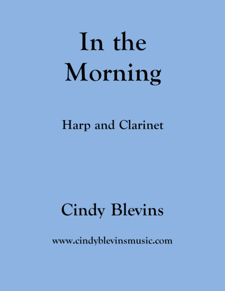 Free Sheet Music In The Morning For Harp And Bb Clarinet