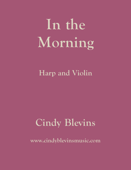 Free Sheet Music In The Morning For Harp And Violin