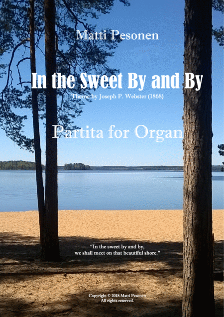 In The Sweet By And By Partita For Organ Sheet Music