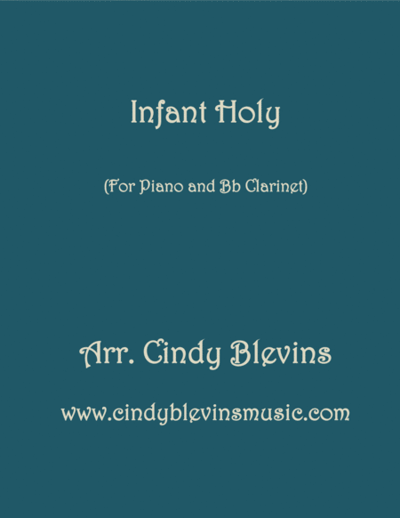 Infant Holy Arranged For Piano And Bb Clarinet Sheet Music