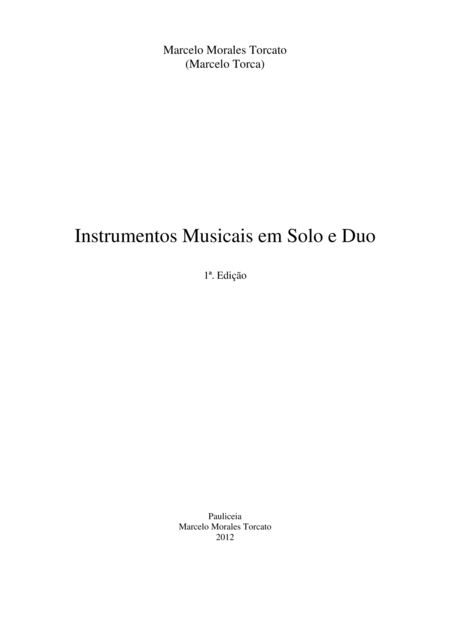 Instrumentos Musicais Em Solo E Duo Sheet Music