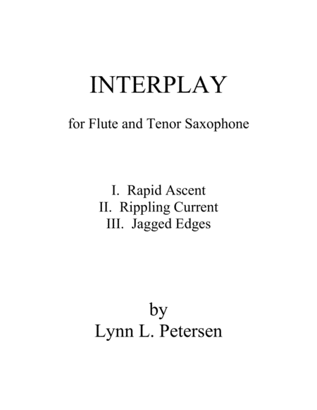 Interplay Sheet Music