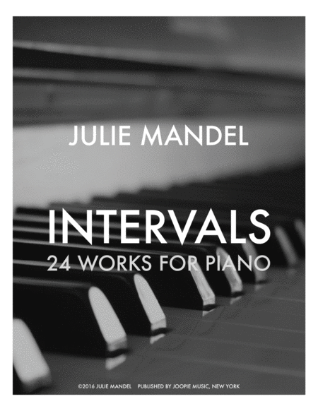 Intervals 24 Works For Piano Entire Collection Sheet Music