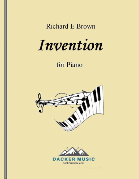 Free Sheet Music Invention For Piano