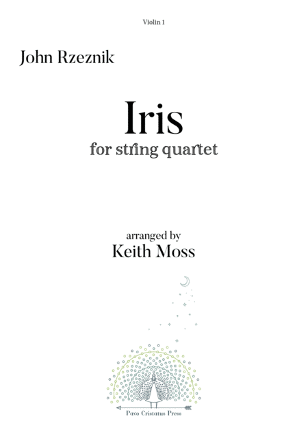 Iris For String Quartet Sheet Music