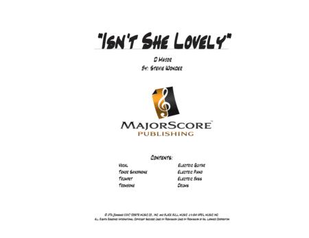 Isnt She Lovely Vocal 8 Piece D Major Sheet Music