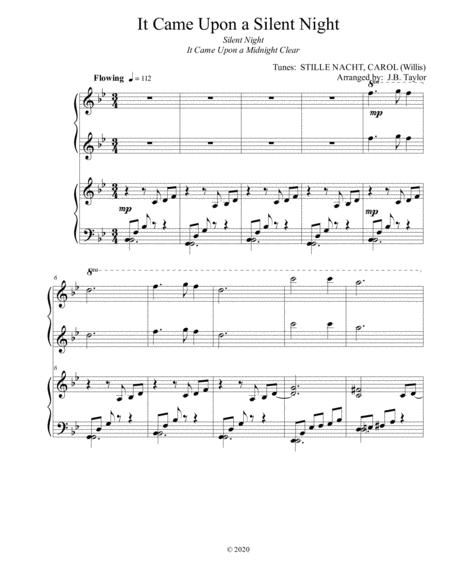 It Came Upon A Silent Night Sheet Music